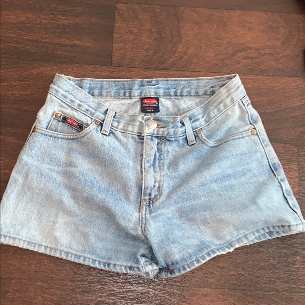 Vintage Jean Shorts / Size 5